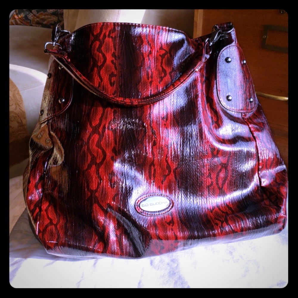 Large Big Buddha Tote and scarf [see other post]